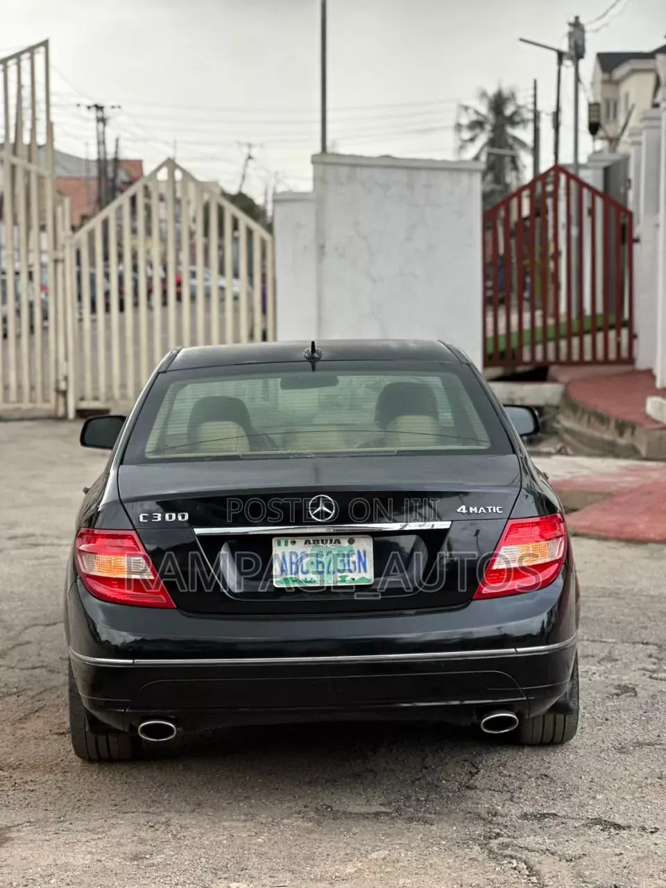 Mercedes-Benz C300 2008 Black