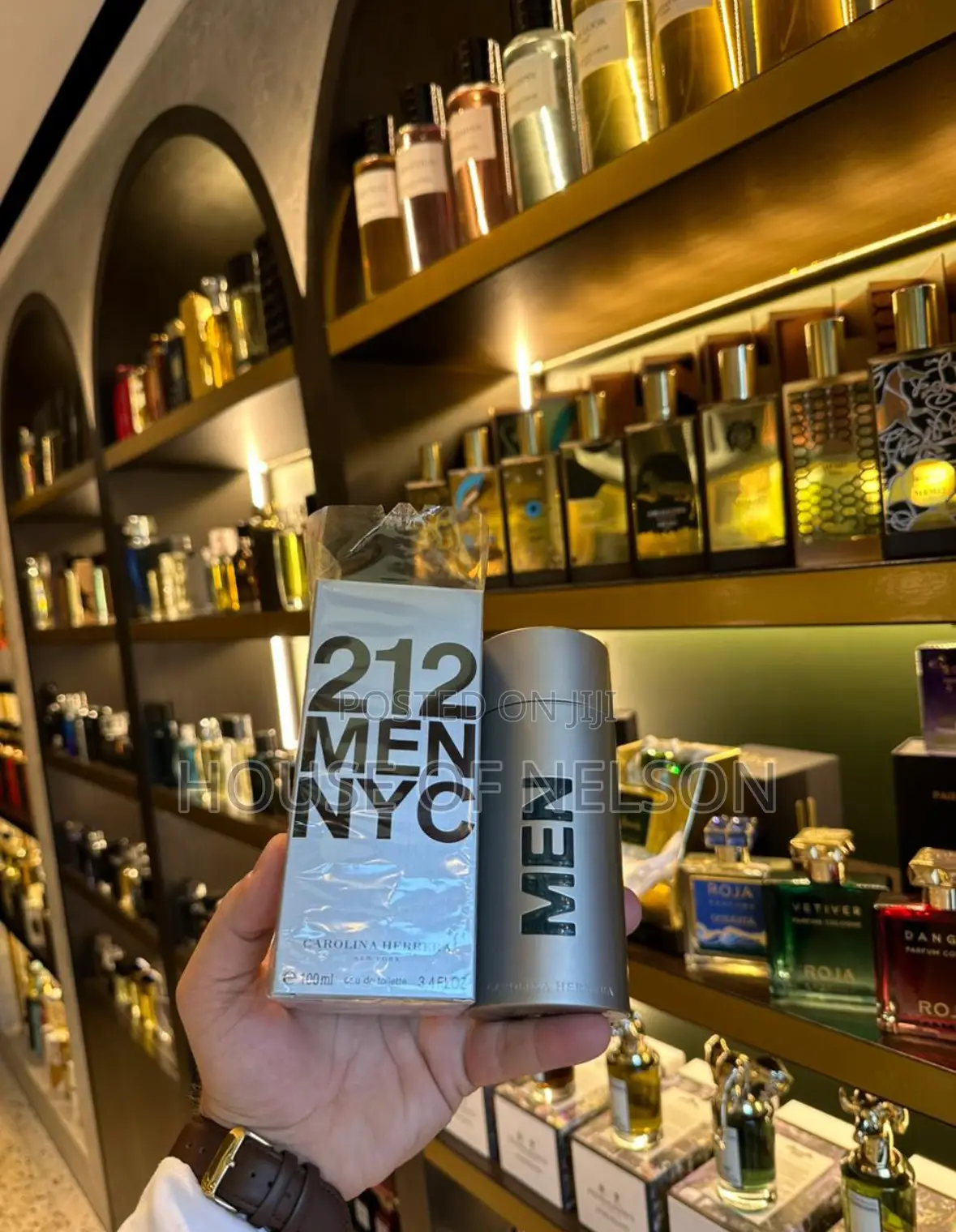 Carolina Herrera 212 Men NYC Eau De Toilette for Men 100ml