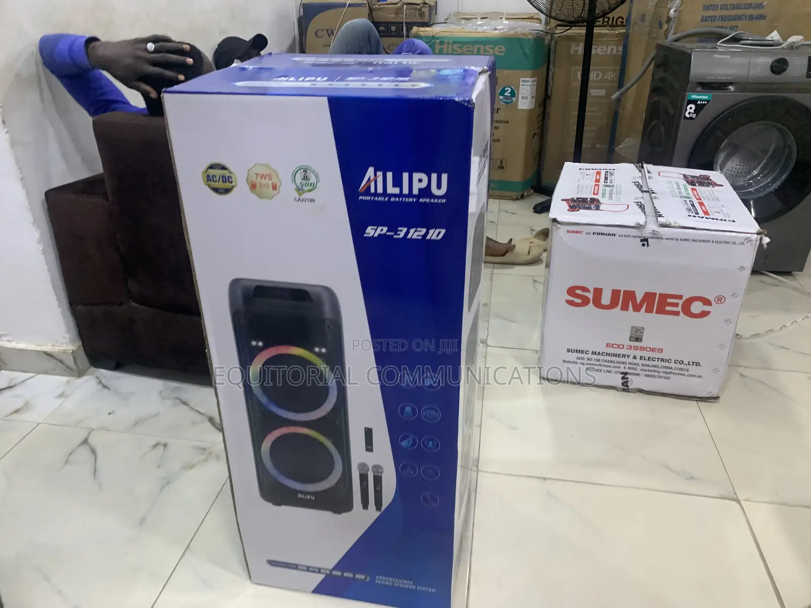 AILIPU SP-31210 Bluetooth Speaker for Outdoor Events