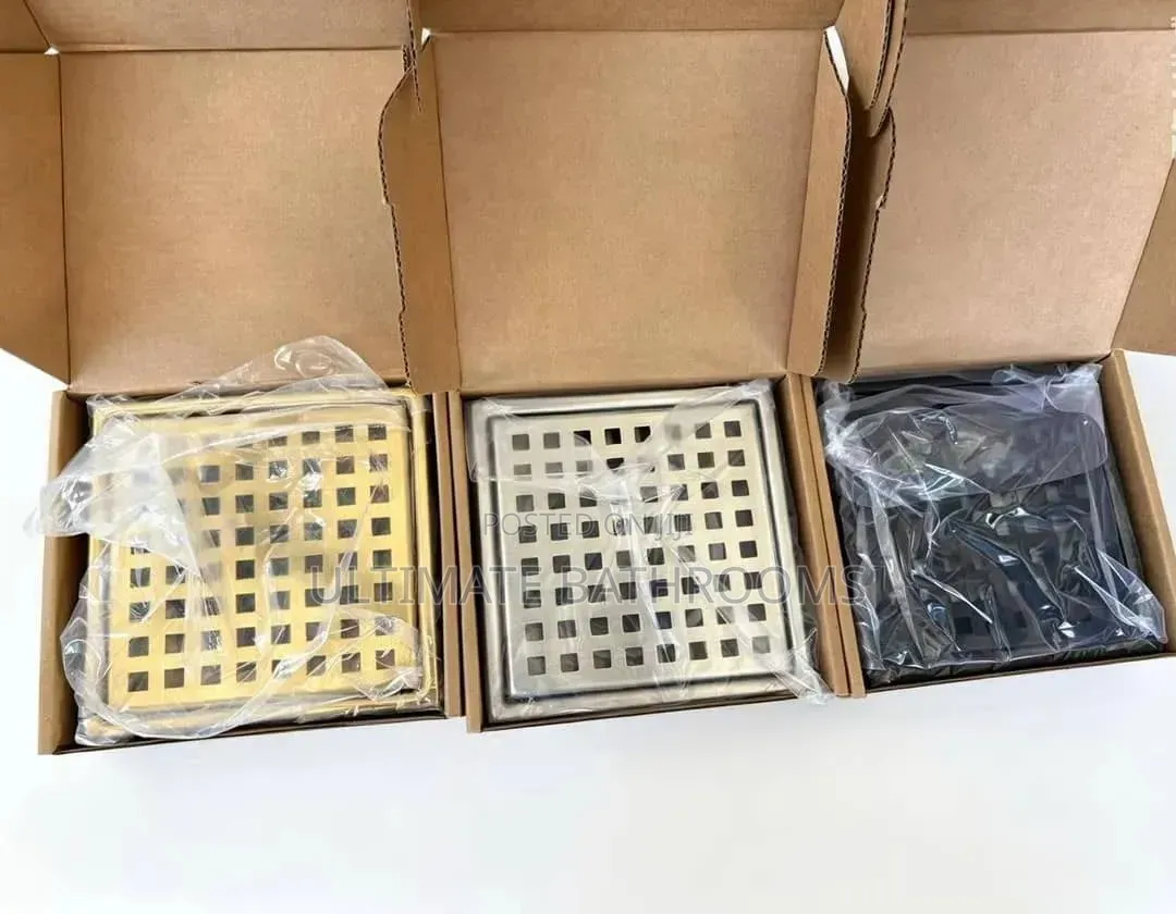 15x15cm Bathroom Floor Drain in Colors