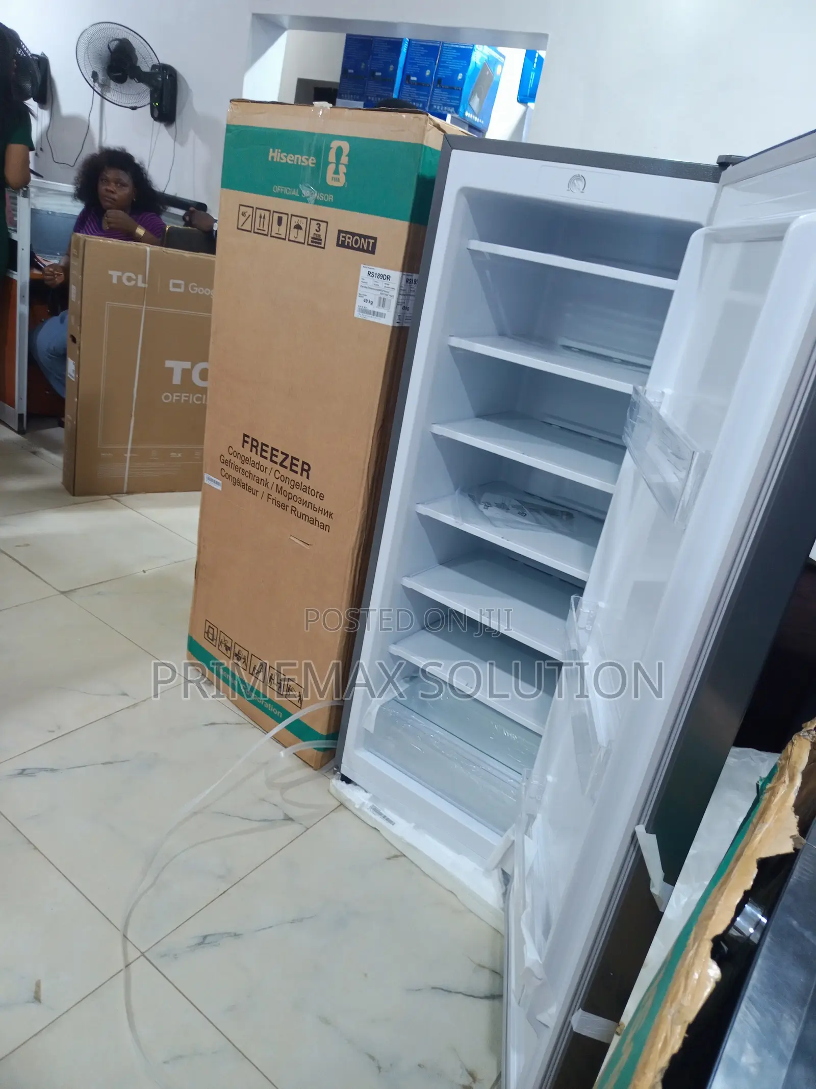 190 Liters of Pure Freezing Freedom – Hisense RS189DR Standing Freezer