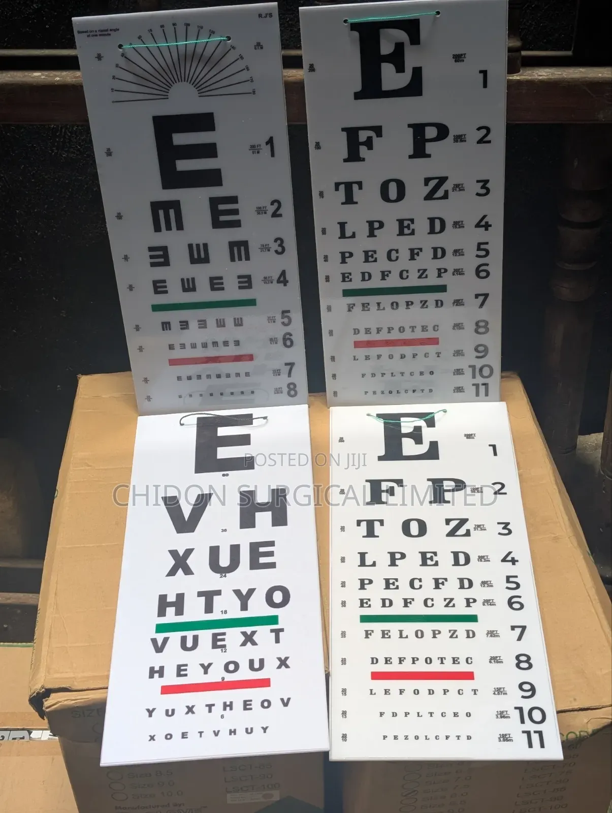 Medical Eye Chat (Snellen Chat)