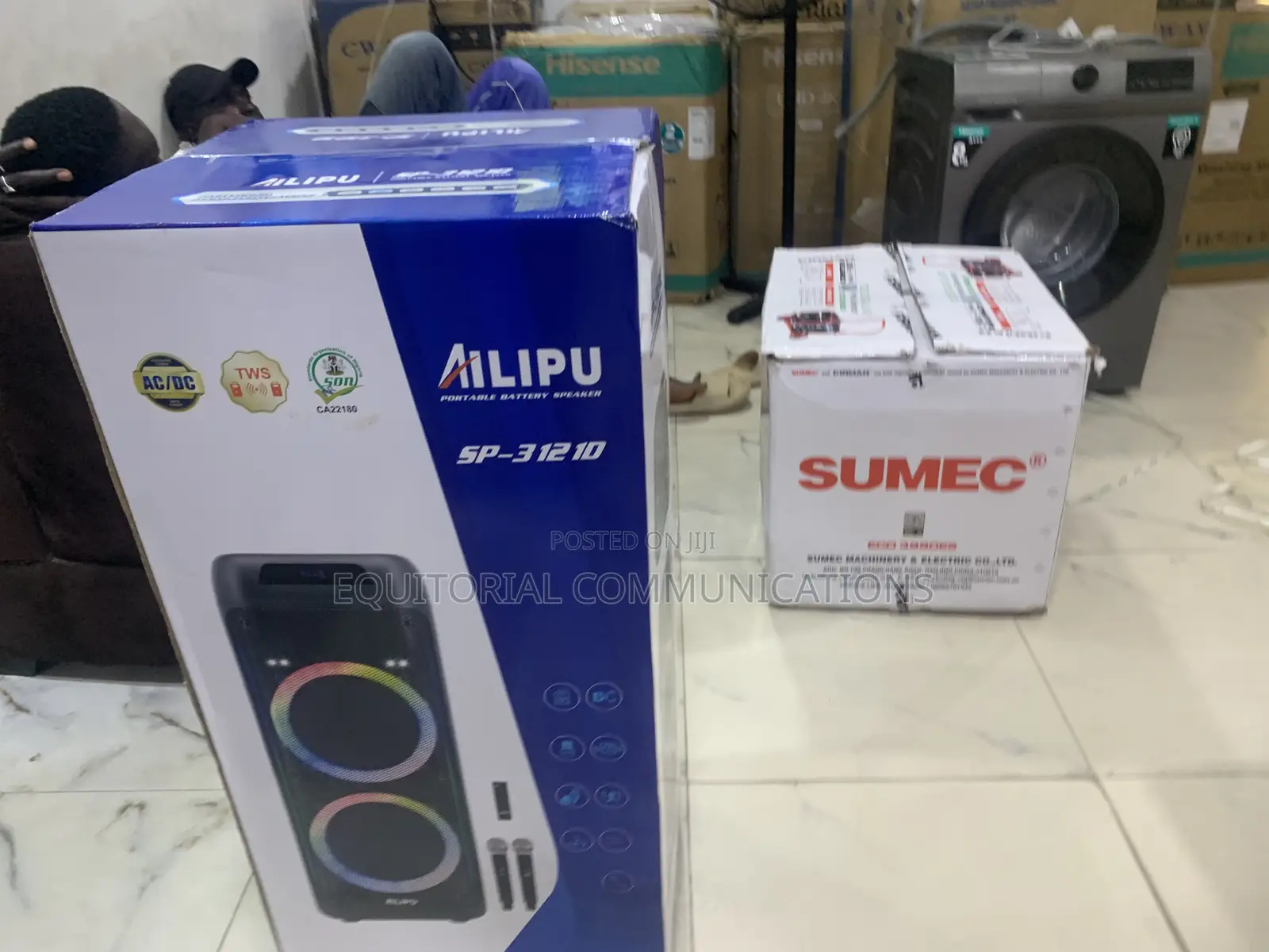 AILIPU SP-31210 Bluetooth Speaker With Dynamic Bass