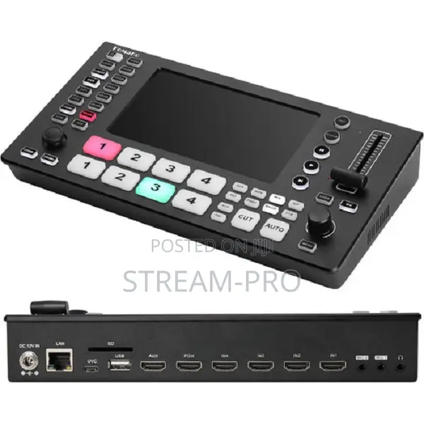 FoMaKo M3 HDMI Video Live Streaming Switcher/Mixer