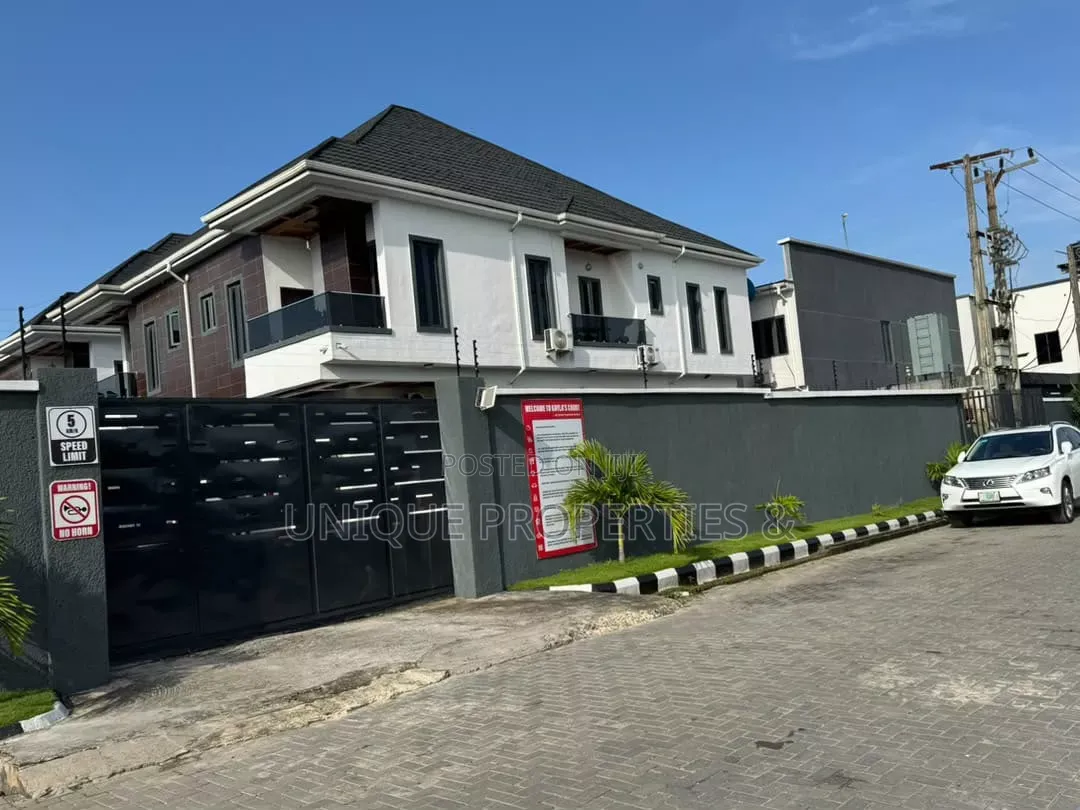Furnished 4bdrm Duplex in Pinnock Beach Estate, Osapa london for rent