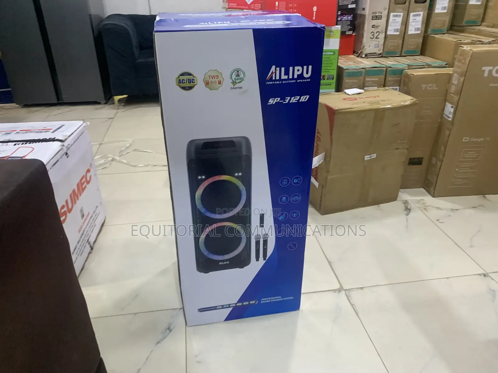 AILIPU SP-31210 Portable Bass Boost Speaker