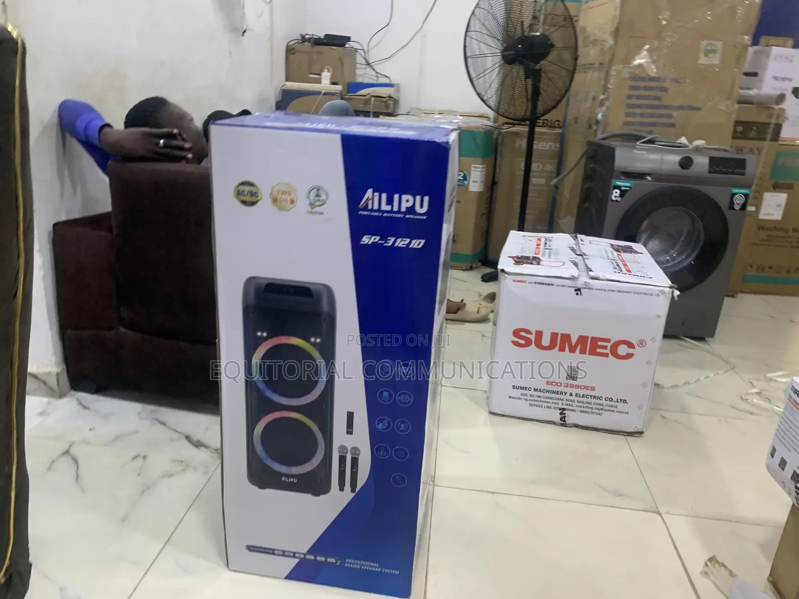 AILIPU SP-31210 Portable Bass Boost Speaker
