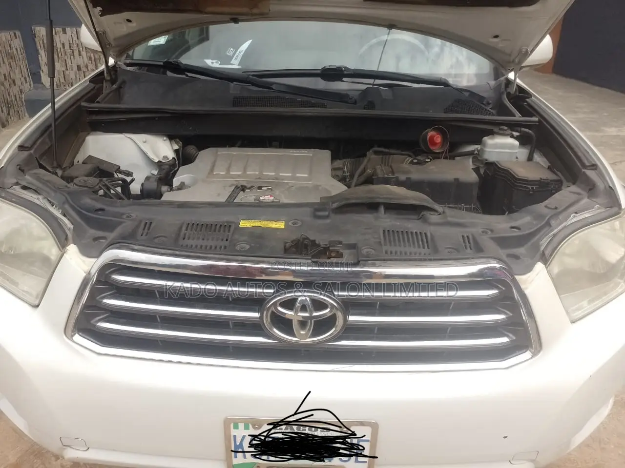 Toyota Highlander 2009 White
