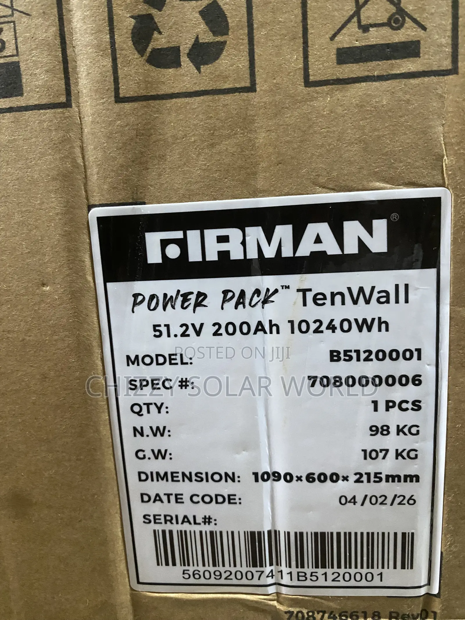 Fire Man Battery