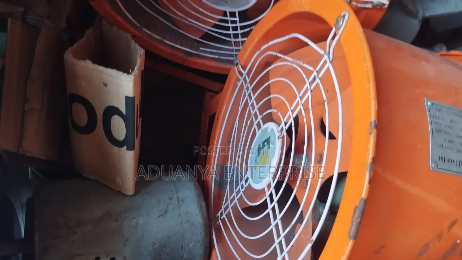 Industrial Axial Ventilation Fan (Portable Air Blower/Exhaust Fan).