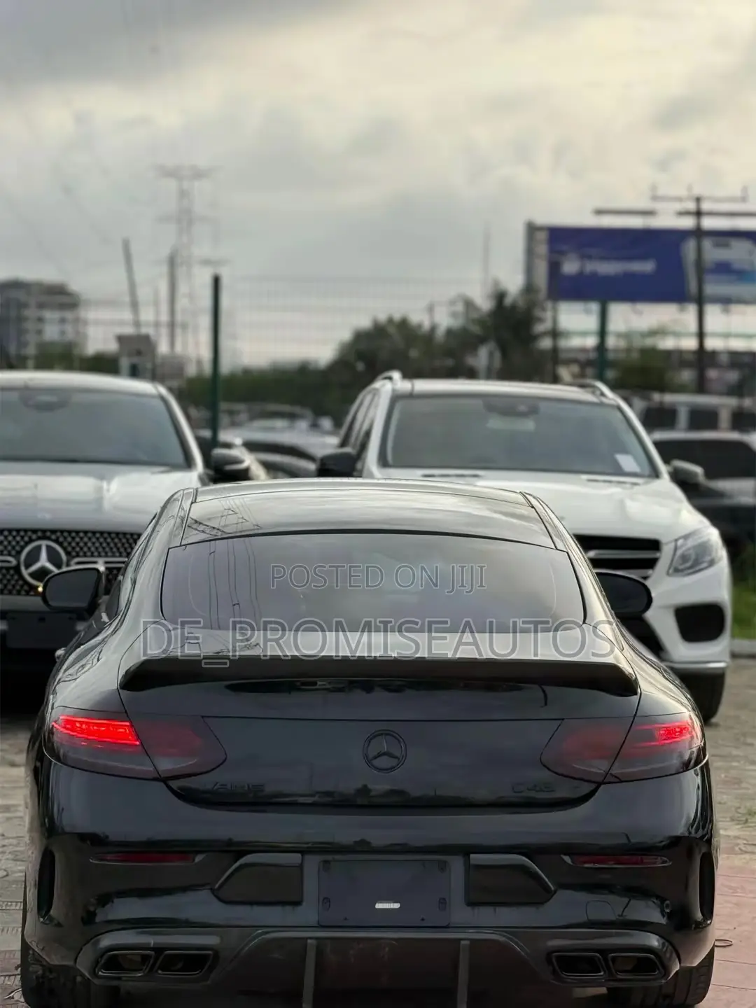 Mercedes-Benz C43 4Matic Coupe AWD (3.0L V6 9AM) 2017 Black