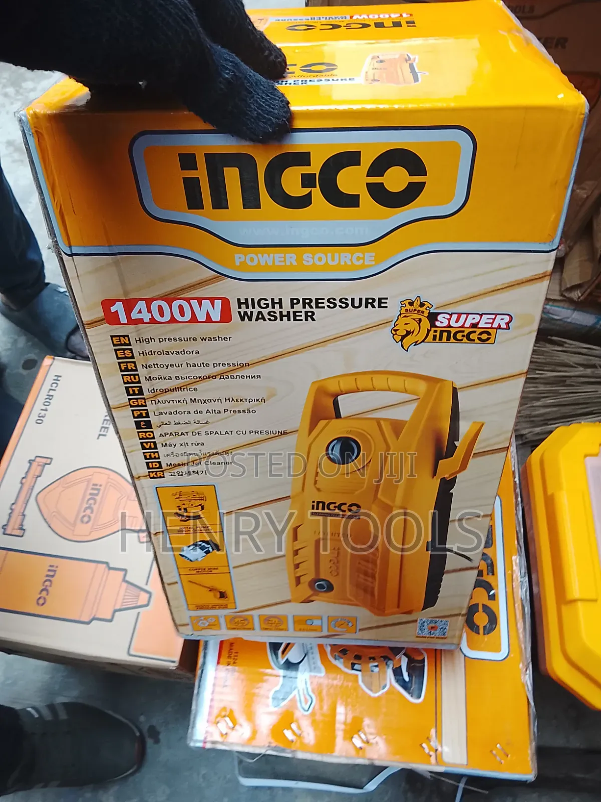 High Pressure Washer 1400w Ingco Product