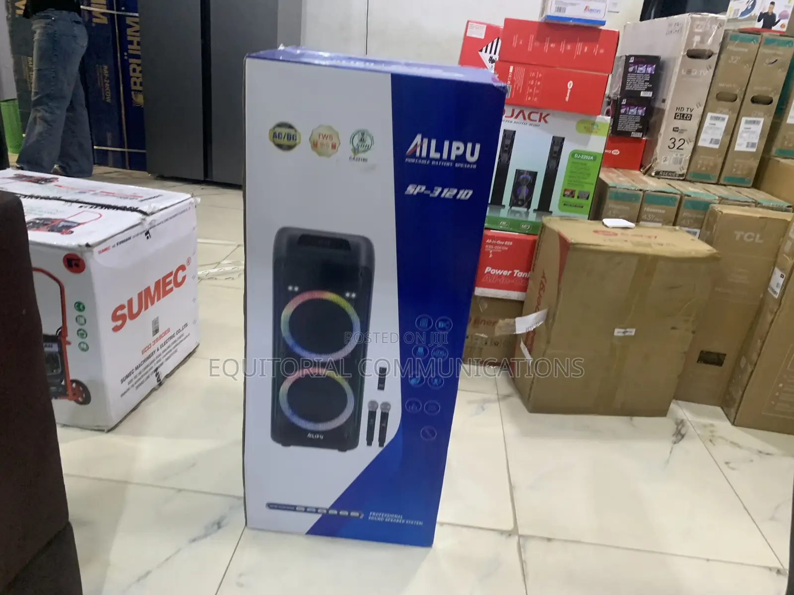 AILIPU SP-31210 Portable 90000W Speaker for Music Streaming