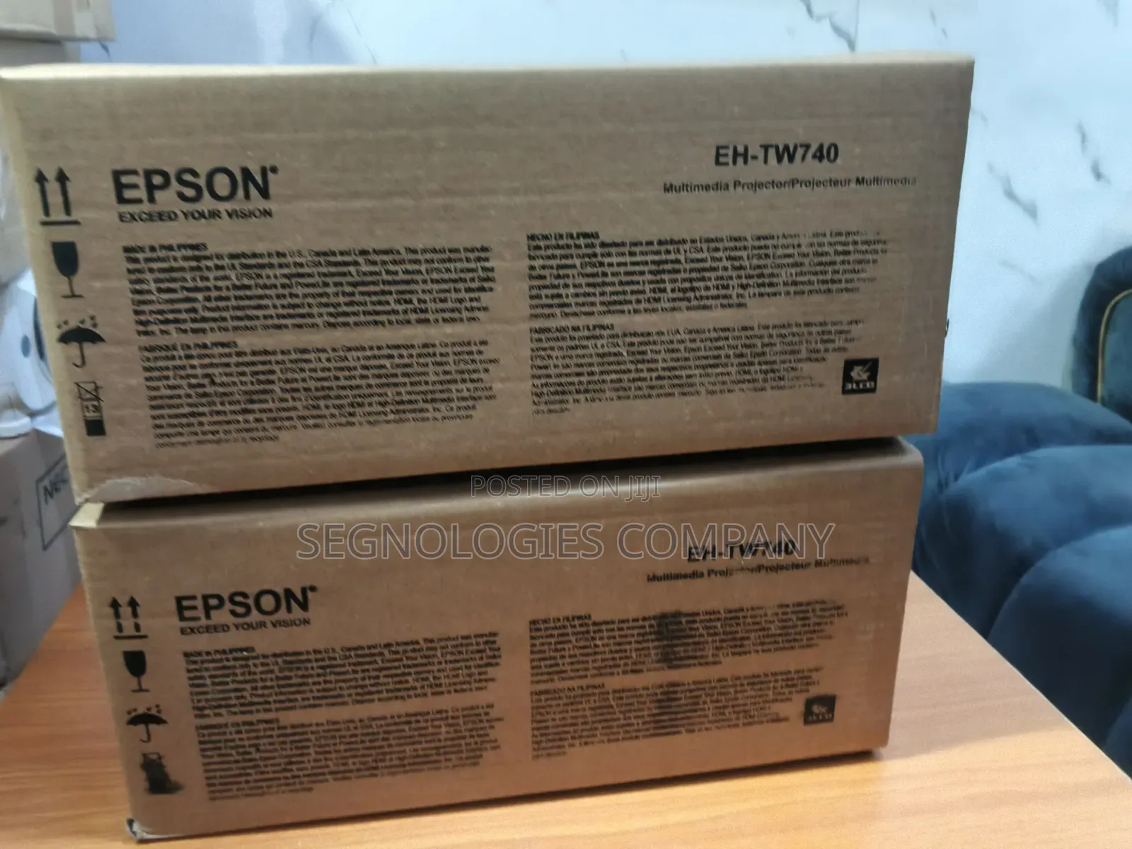 Epson EH_TW740 3300 Lumens Full HD Wireless Projector