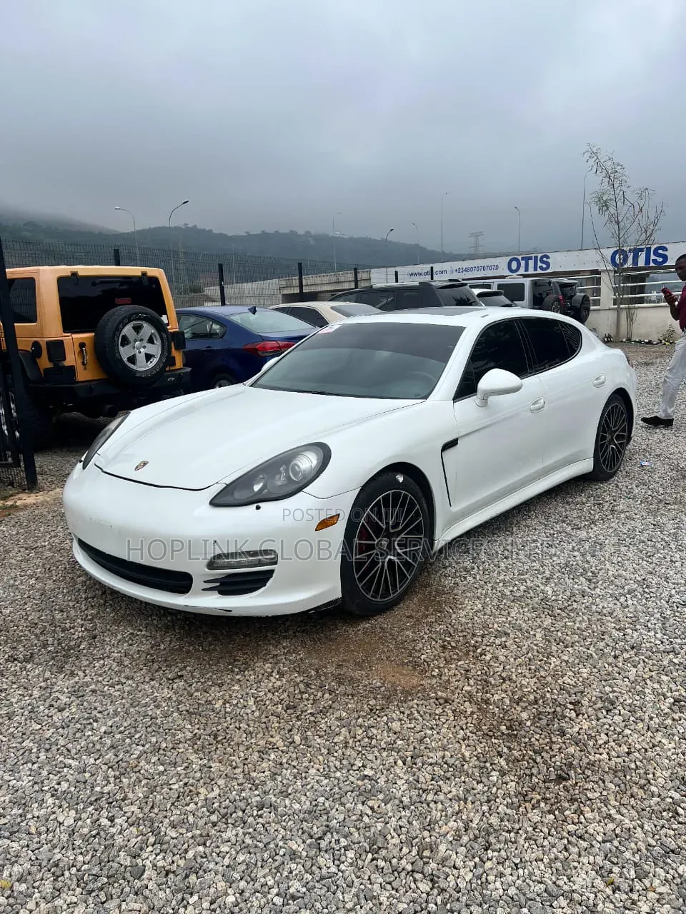 Porsche Panamera 2012 White