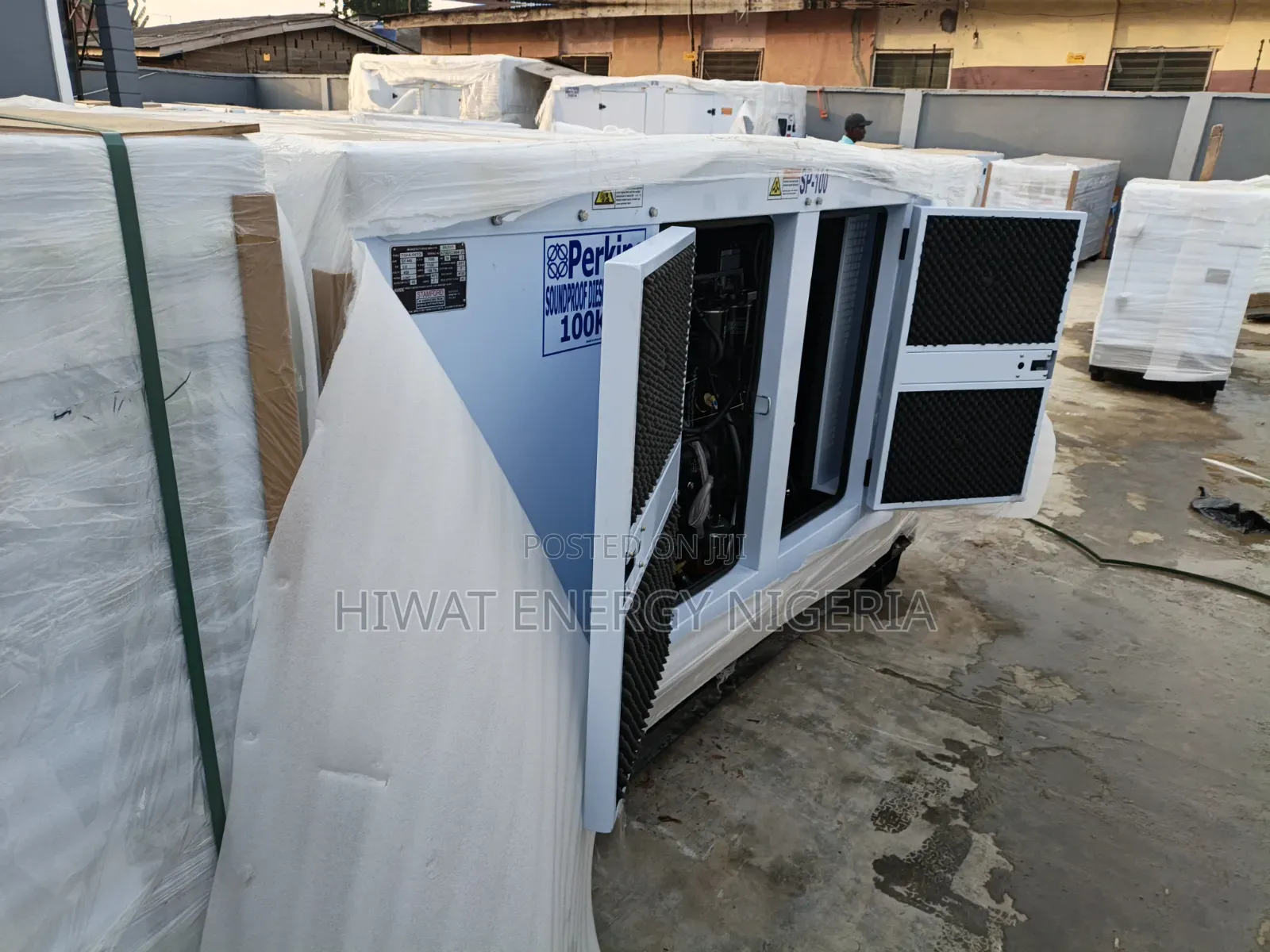 Brand New 100kVA Soundproof Perkins Diesel Generator