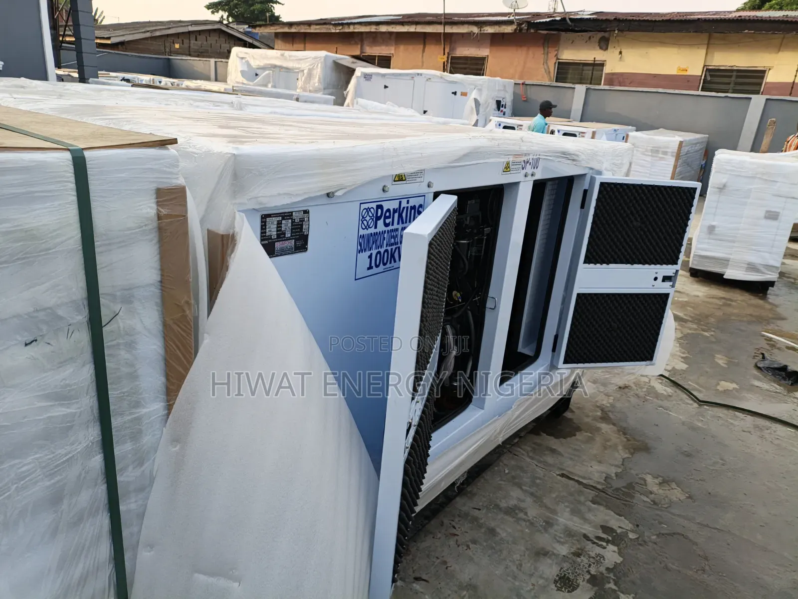 100kVA Perkins Silent Diesel Generator for Sale