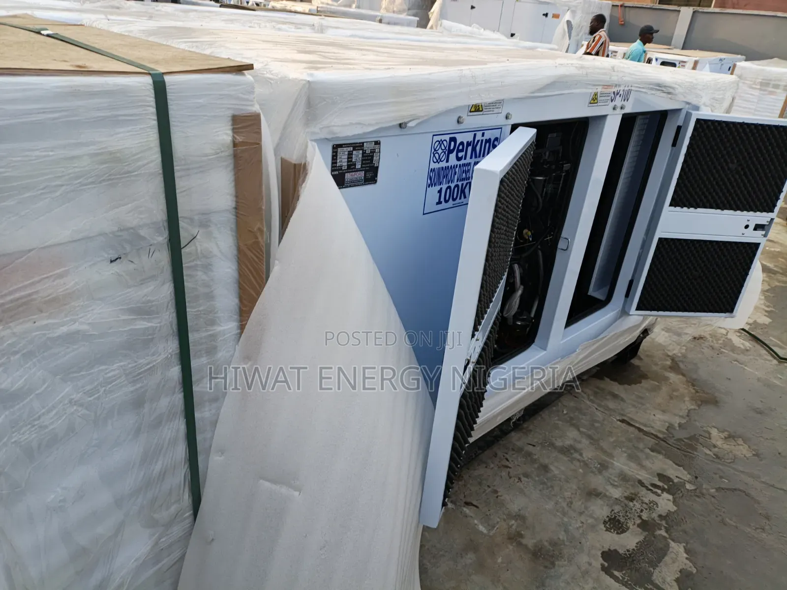 New 100kVA Perkins Soundproof Generator Set