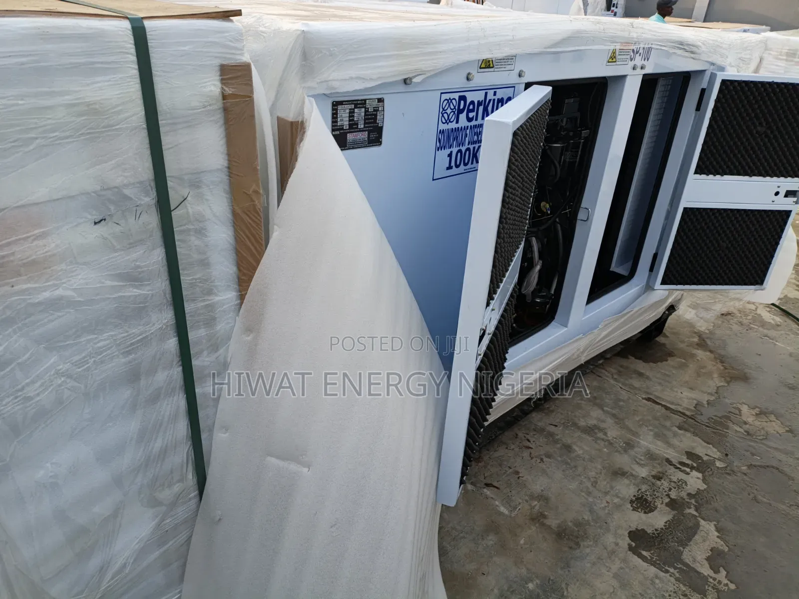 Original 100kVA Perkins Diesel Generator – Brand New