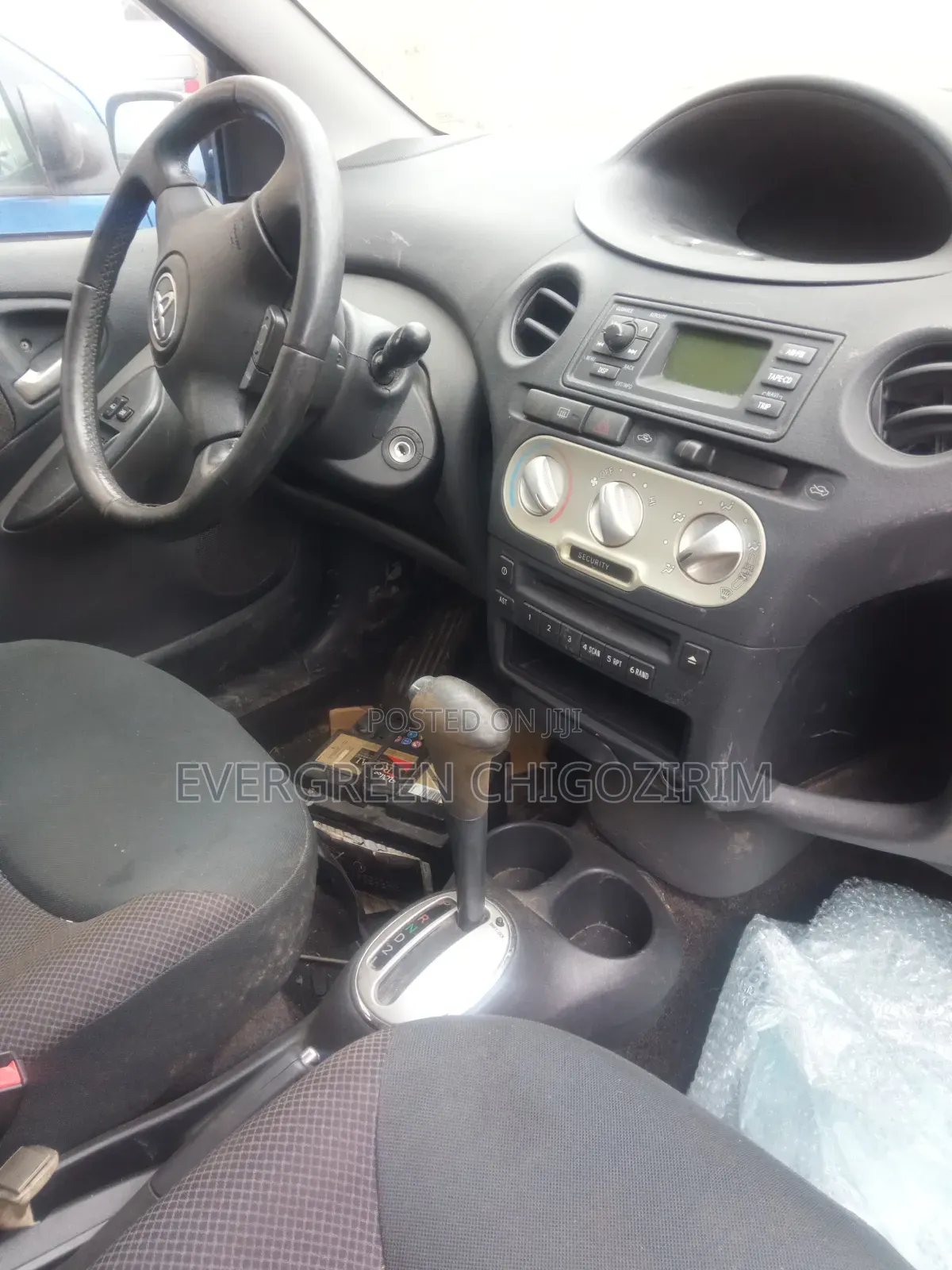 Toyota Yaris 2005 Black