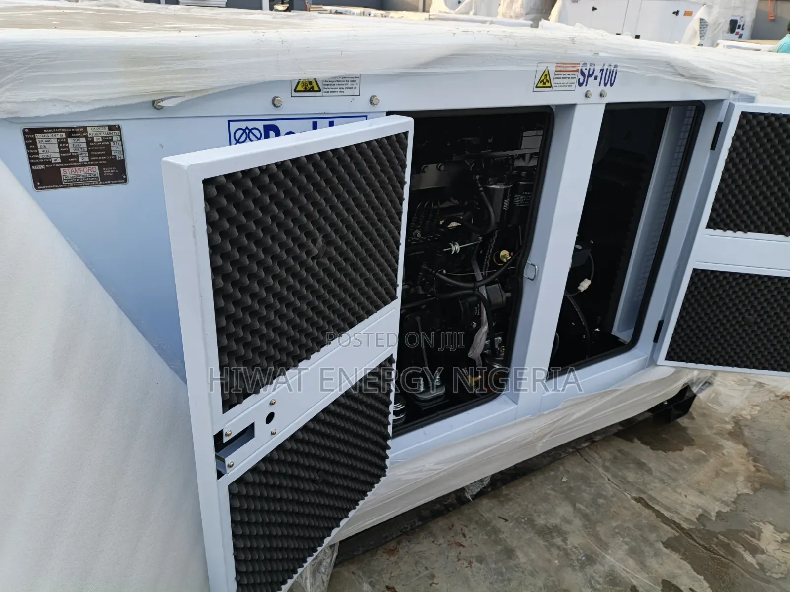 100kVA Silent Perkins Generator With Diesel Engine