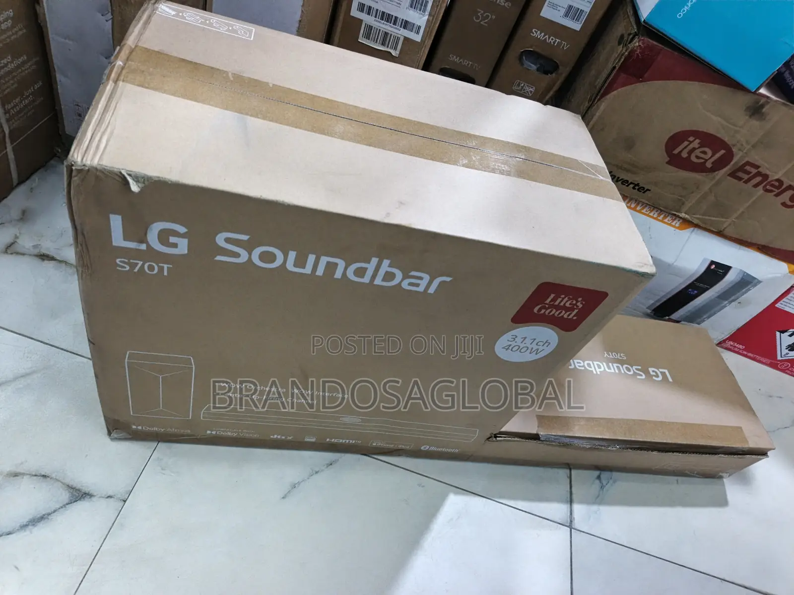 LG 400W S70T Soundbar for Smart TV 31.1 Inch