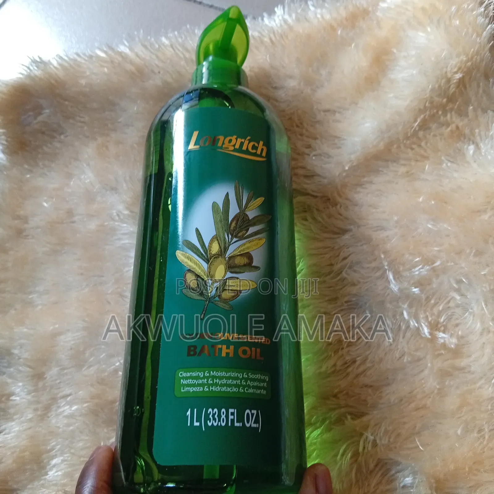 Longrich Golden Olive Scented Bath Oil