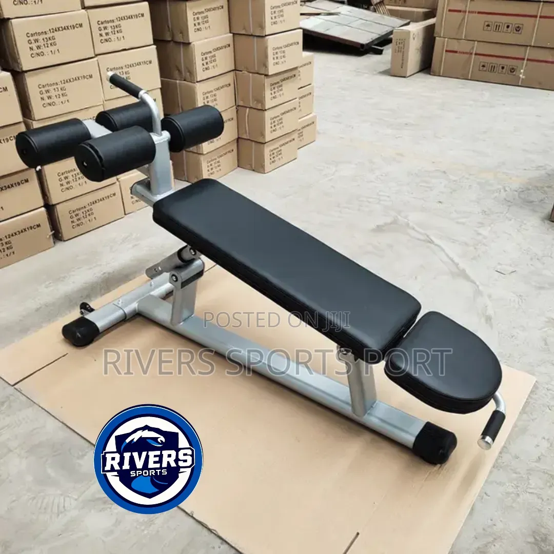 Commercial Situp Adjustable Abdominal Decline Incline Sit Up Bench