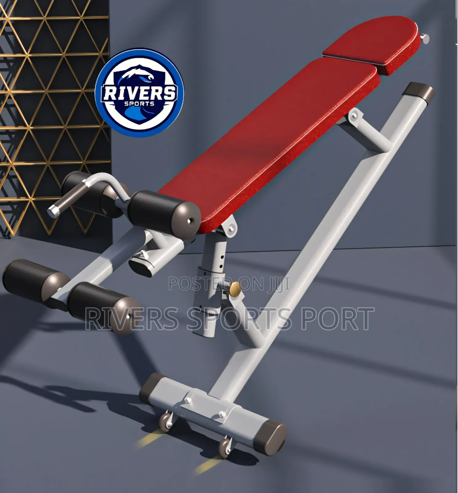 Commercial Situp Adjustable Abdominal Decline Incline Sit Up Bench