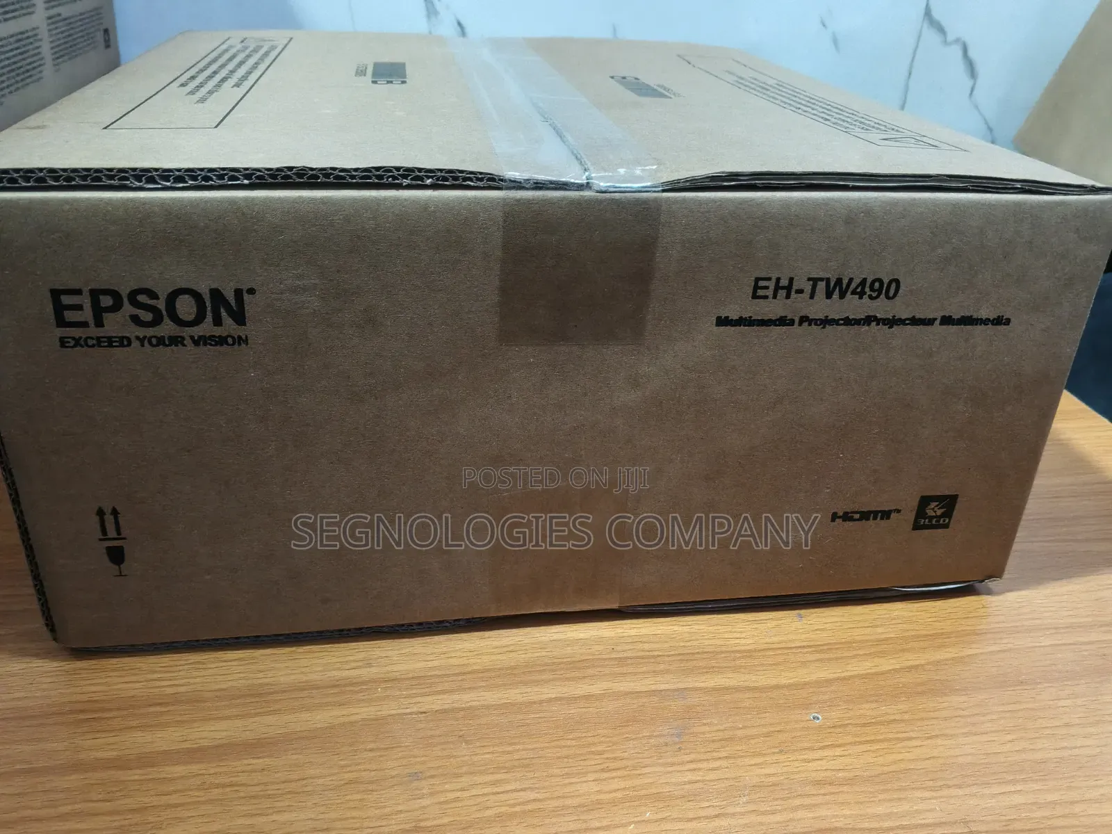 Espon EH-TW490 3000 Lumens HD- Ready 3LCD Home Cinema Projector
