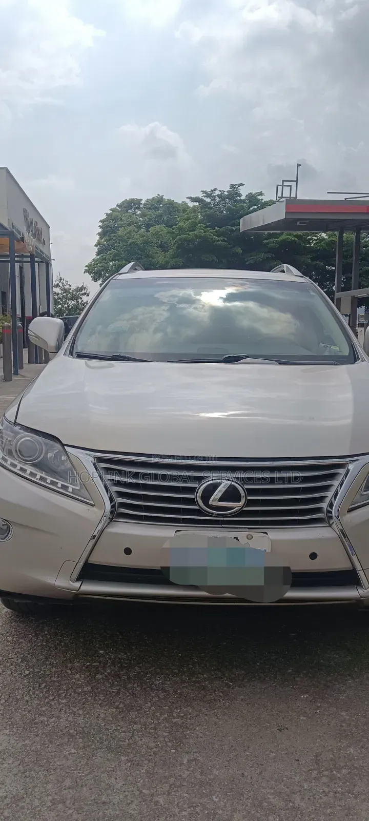Lexus RX 350 FWD 2014 Gold