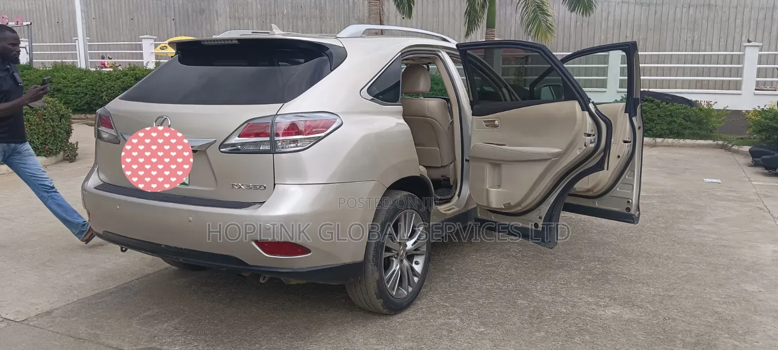 Lexus RX 350 FWD 2014 Gold