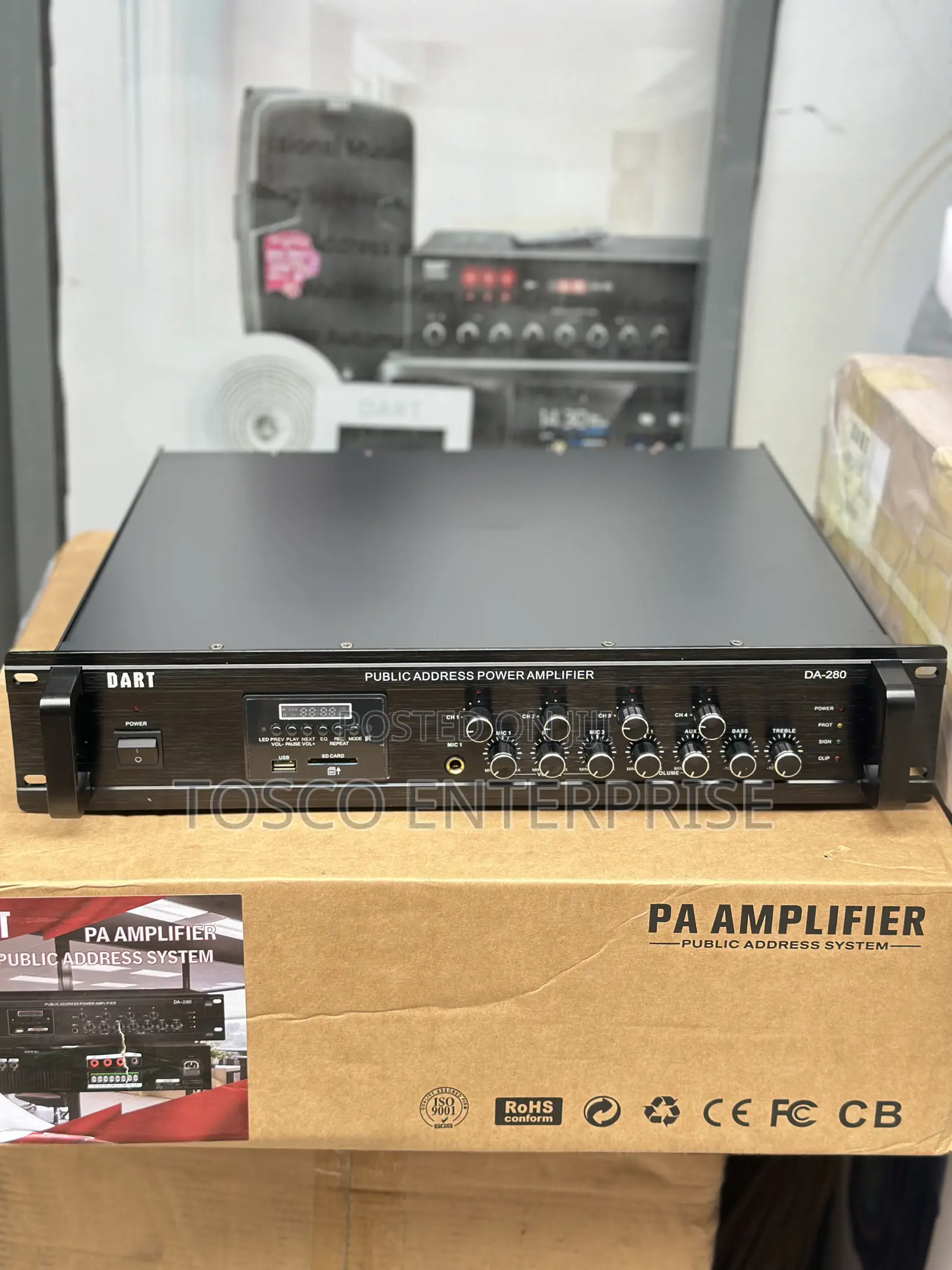 4zone Dart Table Top Ohms and Voltage Line Amplifier