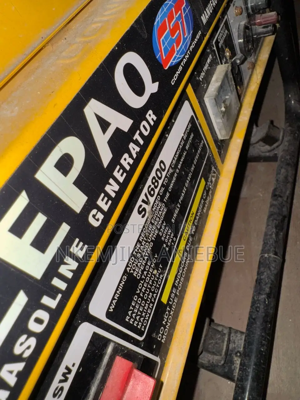 Elepaq SV6800 2.5kVA Petrol Generator – Fairly Used