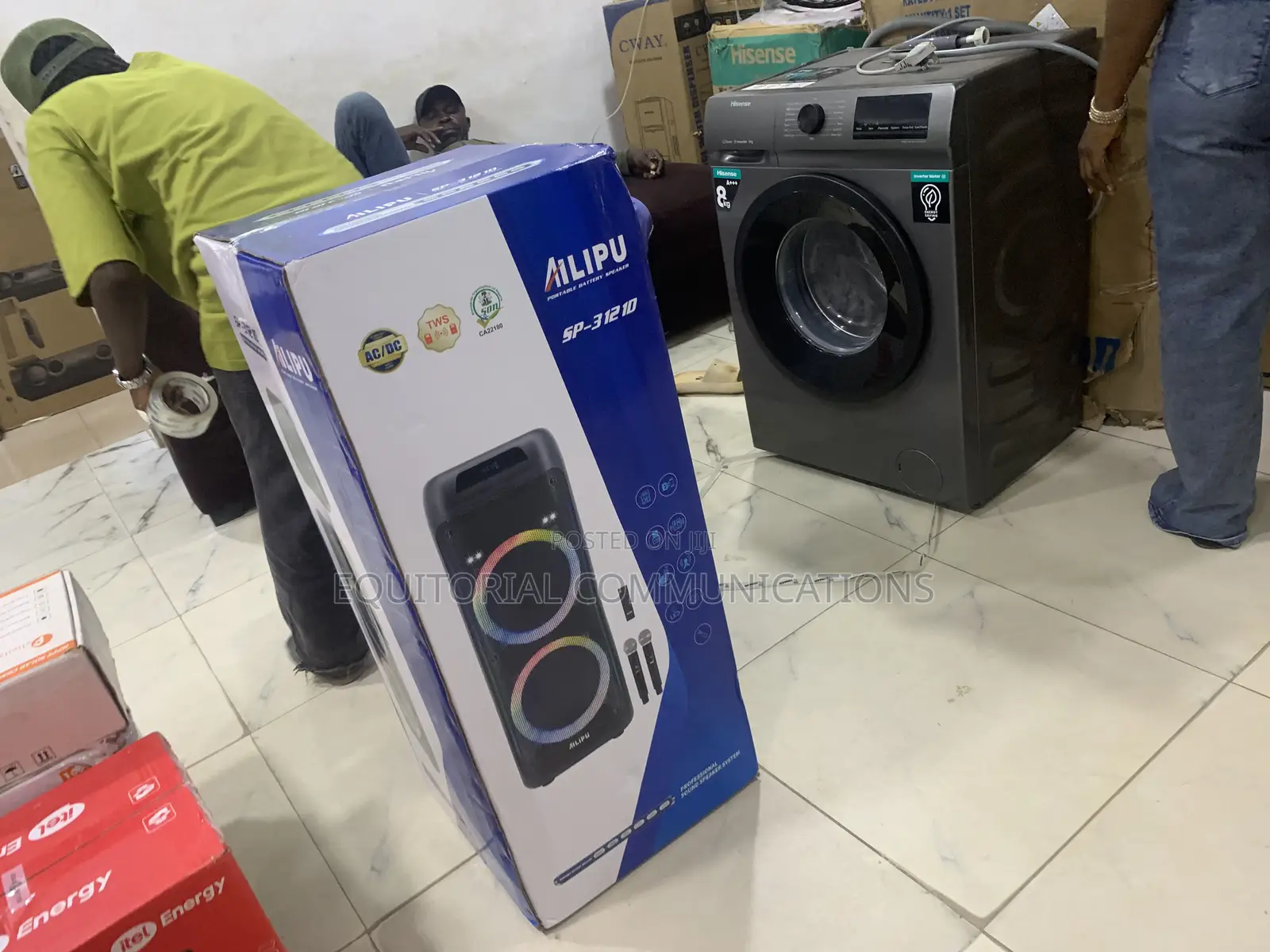 AILIPU SP-31210 Music Speaker 90000W With Enhanced Bass