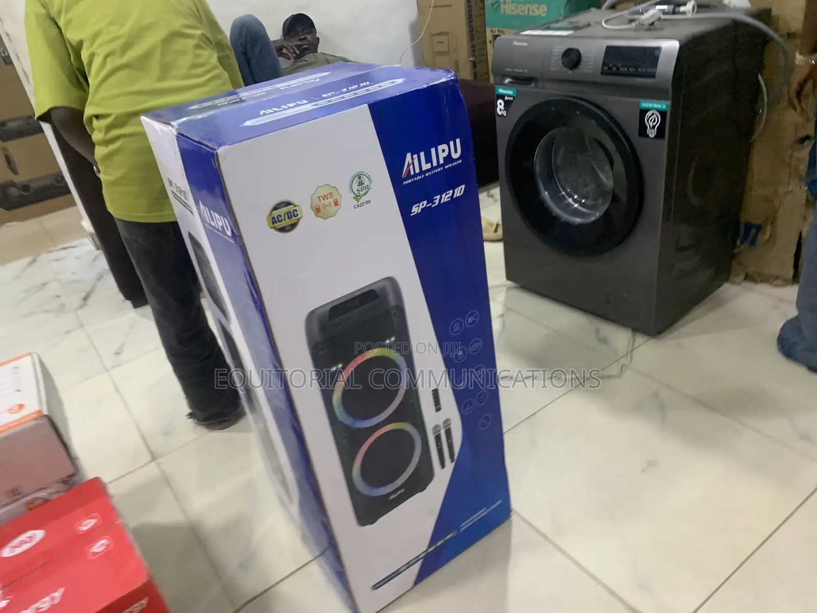 AILIPU SP-31210 Bluetooth 90000W Speaker With High Volume Output