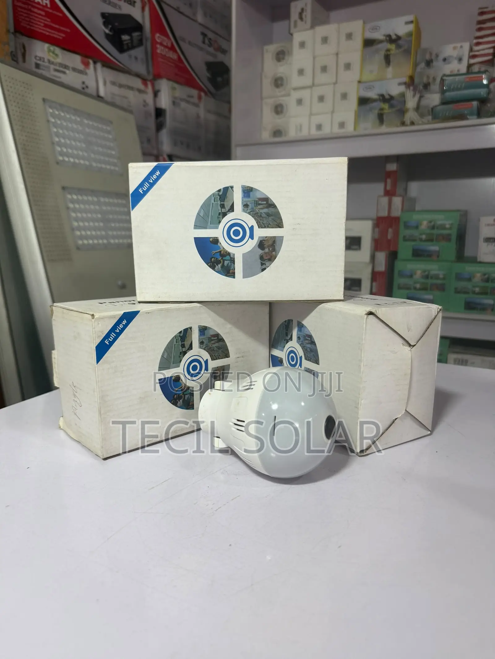Generic Panoramic Indoor Bulb CCTV Camera