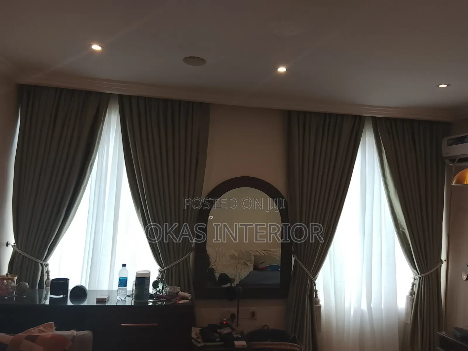 3 Plet Design Curtain