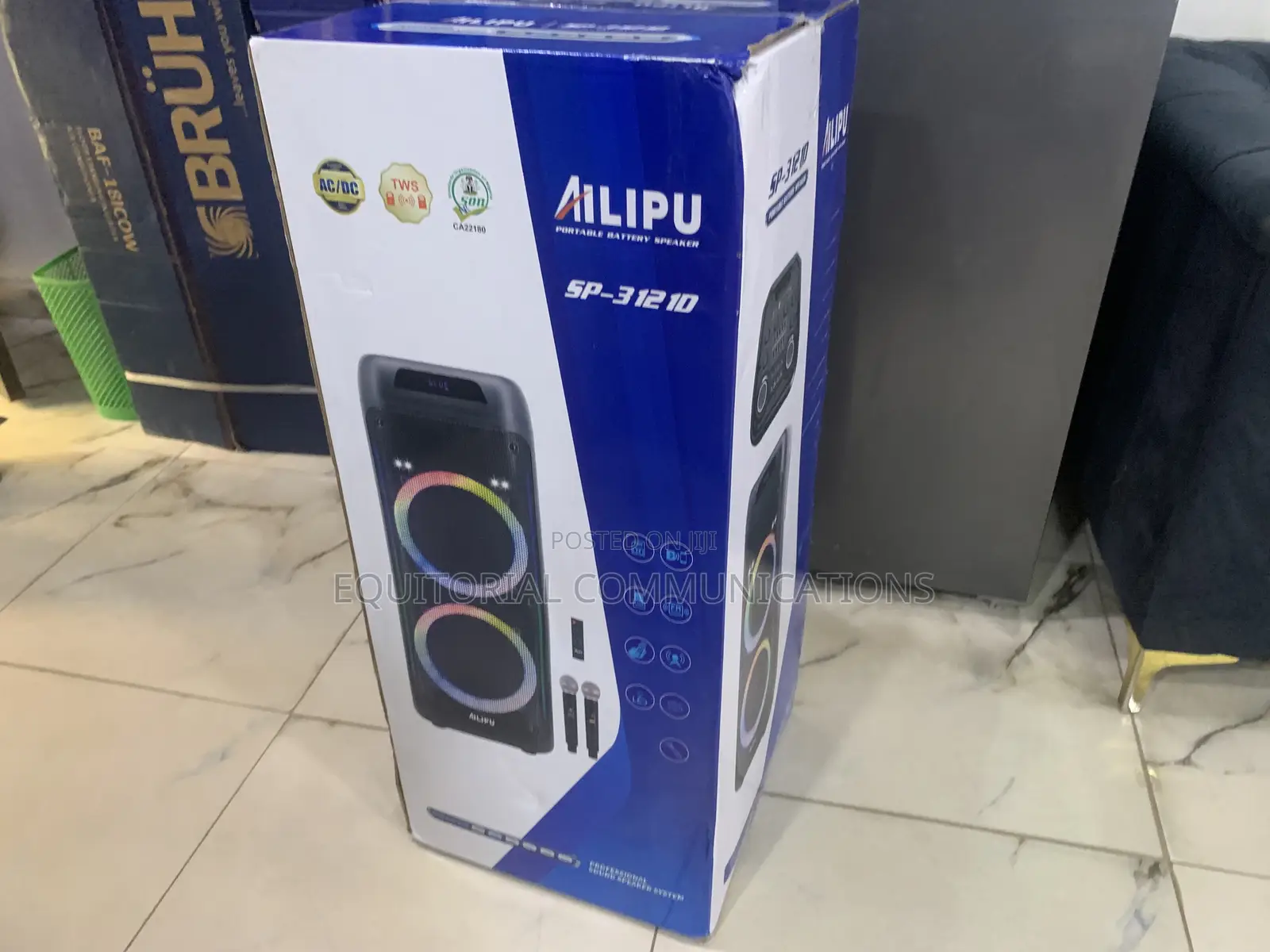 AILIPU SP-31210 Bluetooth 90000W Speaker With Superior Audio