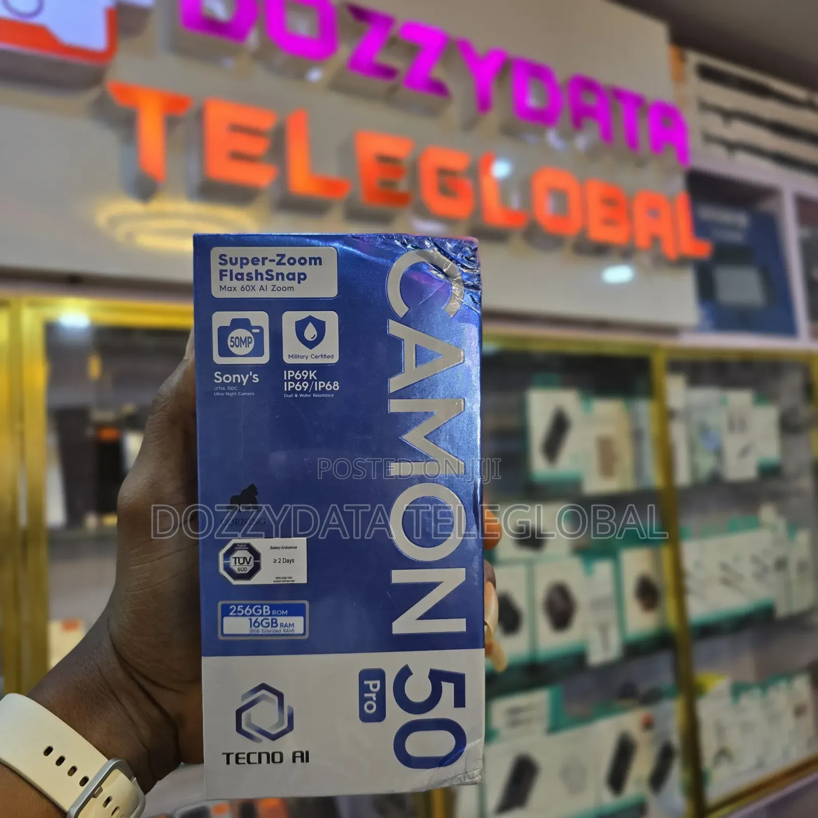 New Tecno Camon 50 Pro 256 GB Green