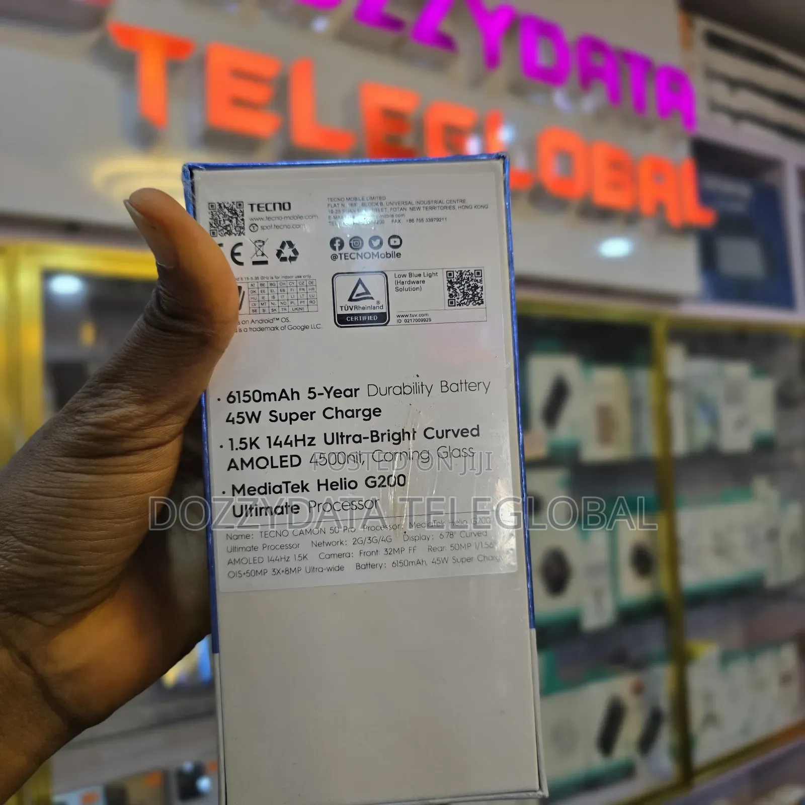 New Tecno Camon 50 Pro 256 GB Green