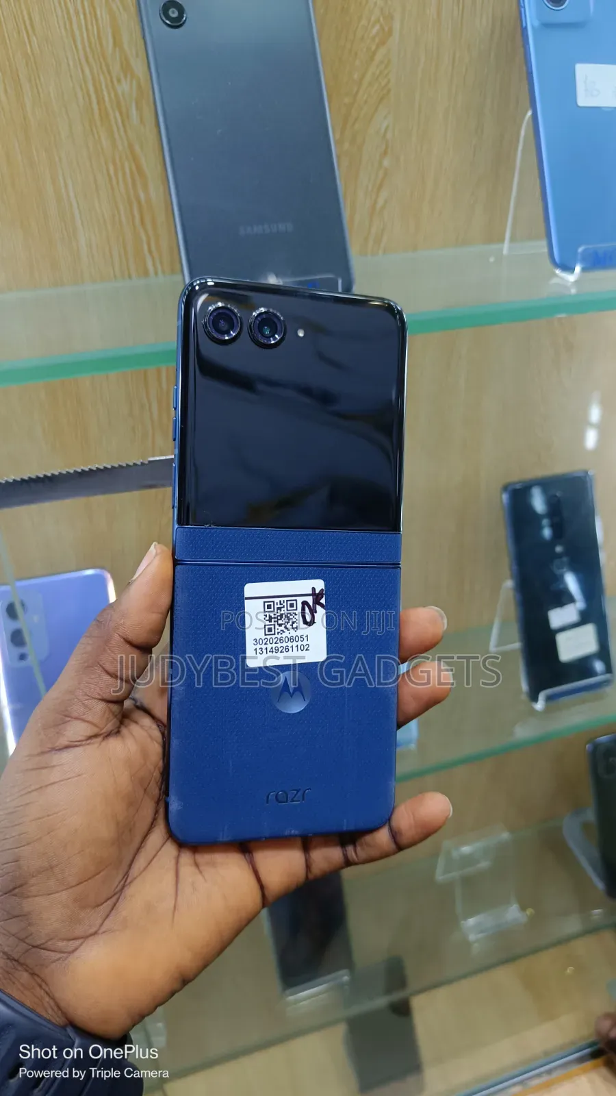 Motorola Razr 2025 256 GB Blue