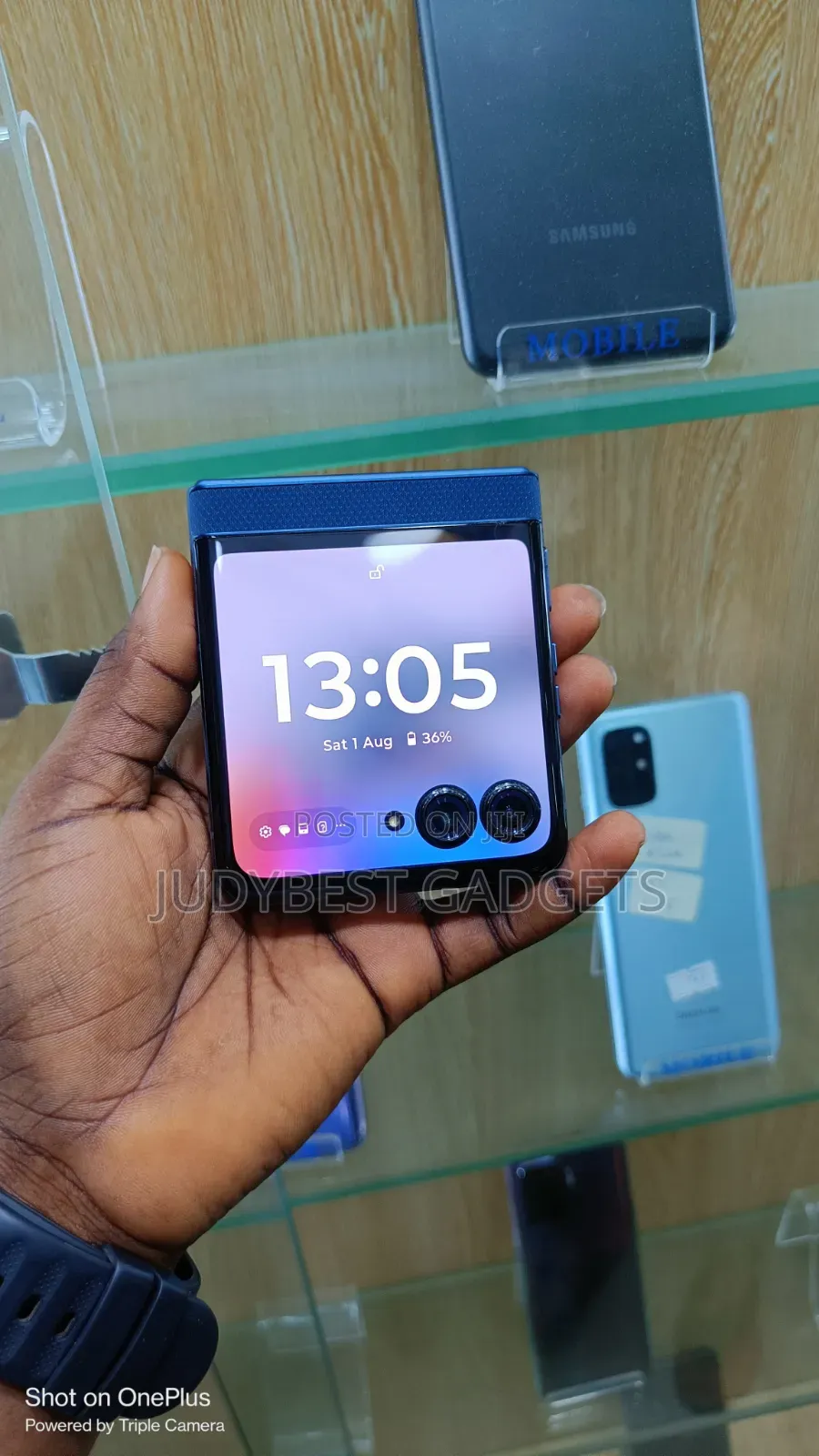 Motorola Razr 2025 256 GB Blue