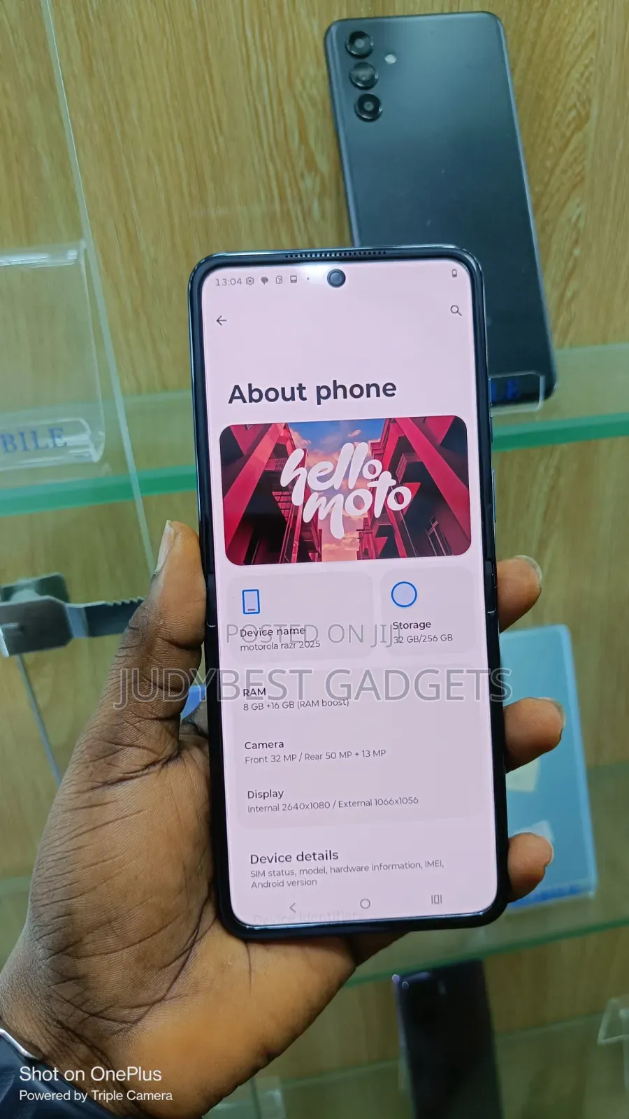 Motorola Razr 2025 256 GB Blue
