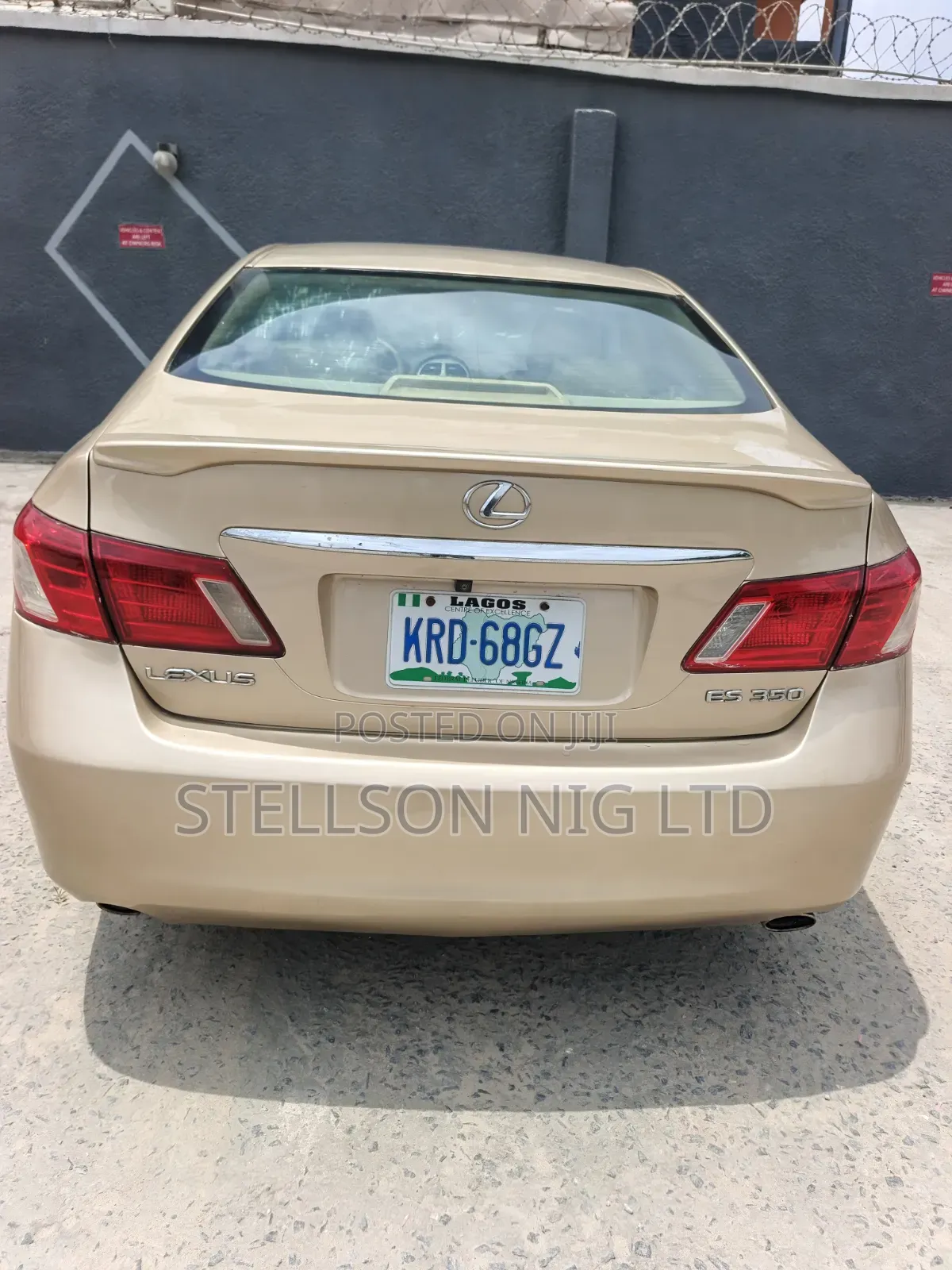 Lexus ES 350 2008 Gold