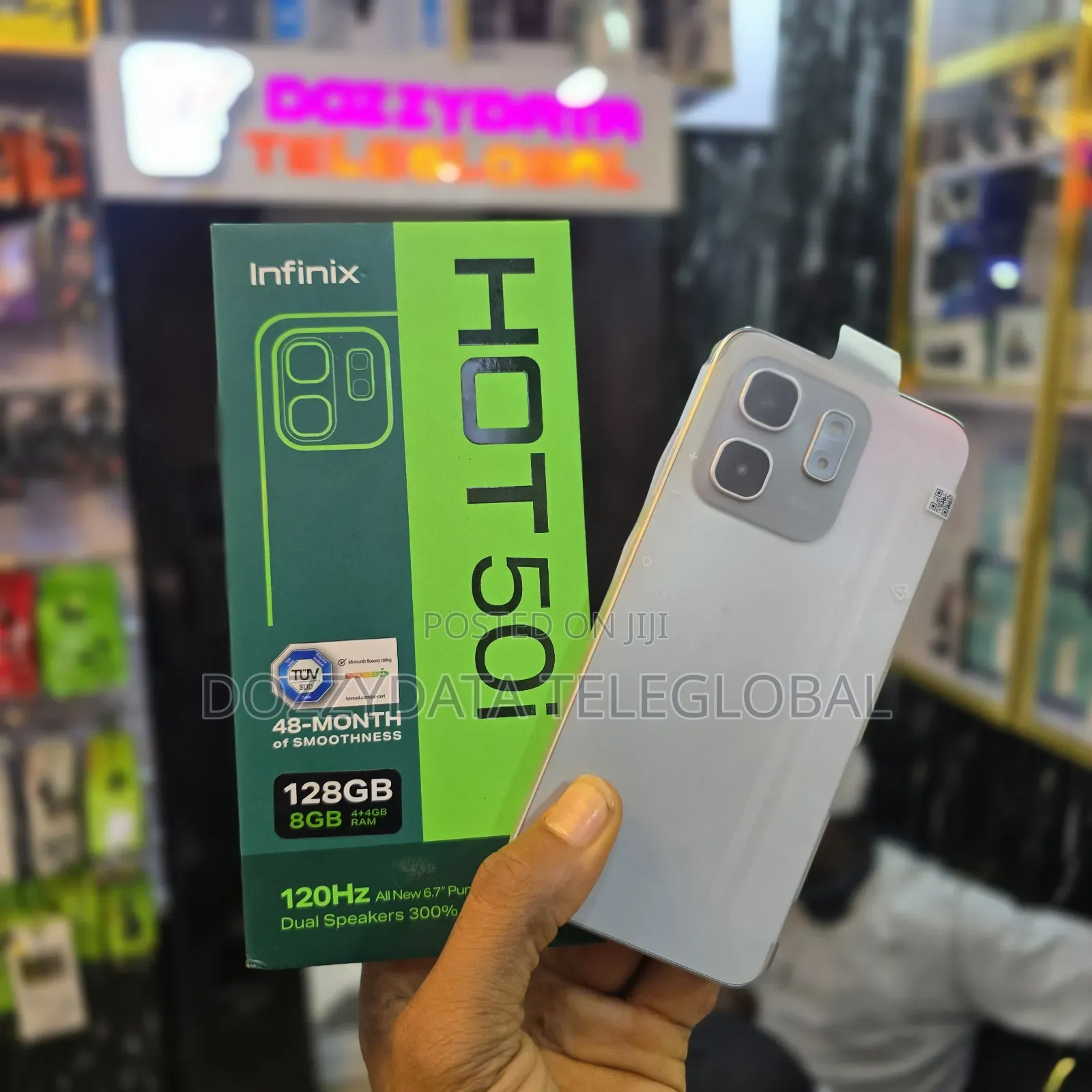 Infinix Hot 50i 128 GB Silver