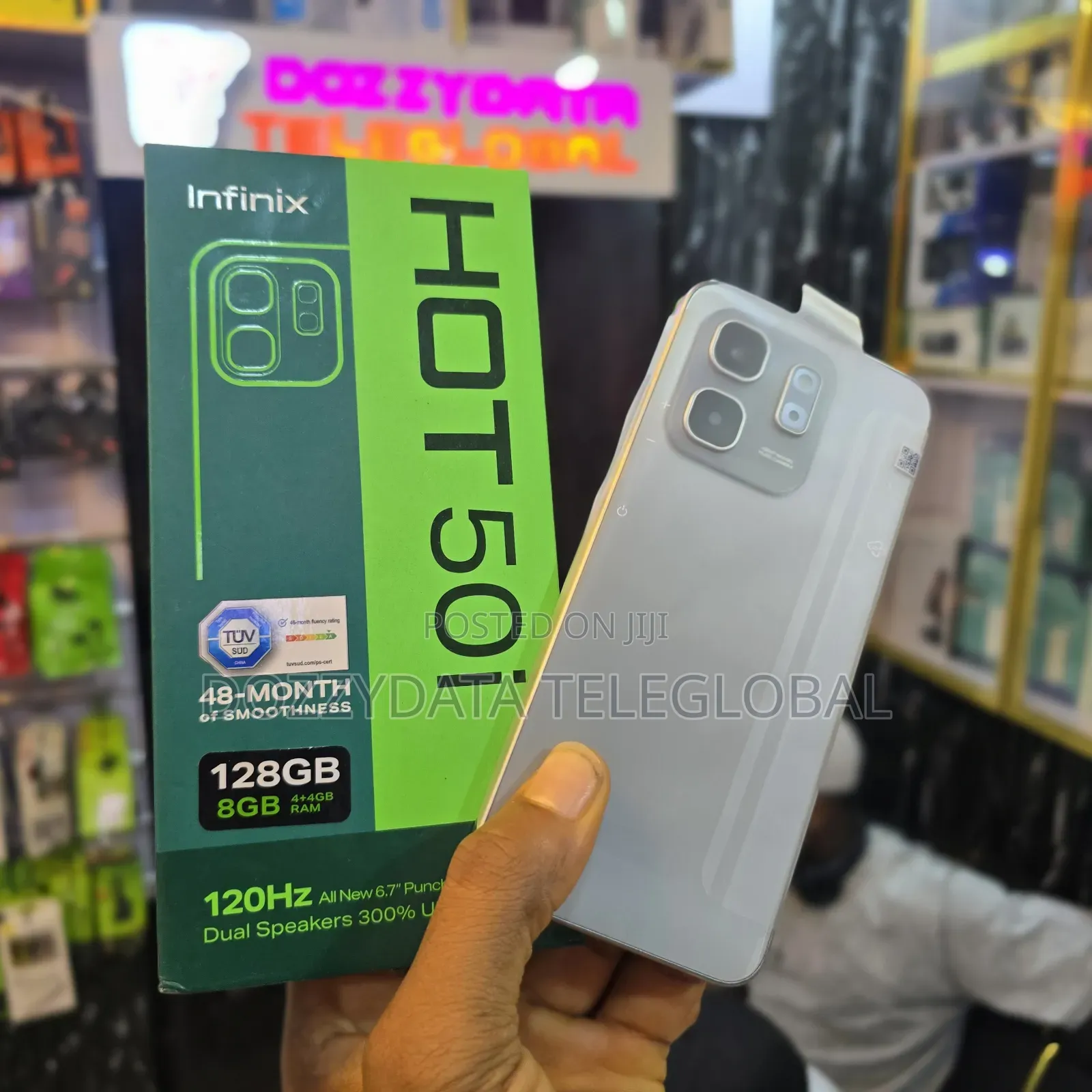 Infinix Hot 50i 128 GB Silver