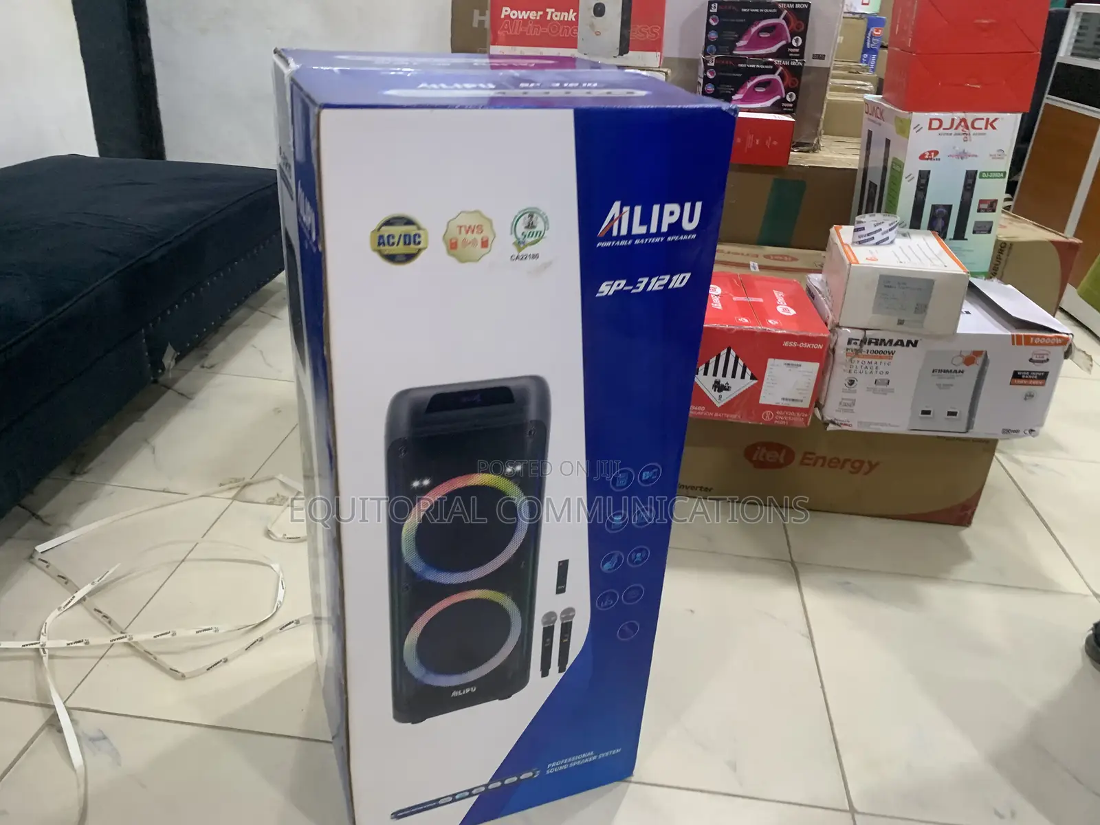 AILIPU SP-31210 Bluetooth Speaker With Multi-Input Support
