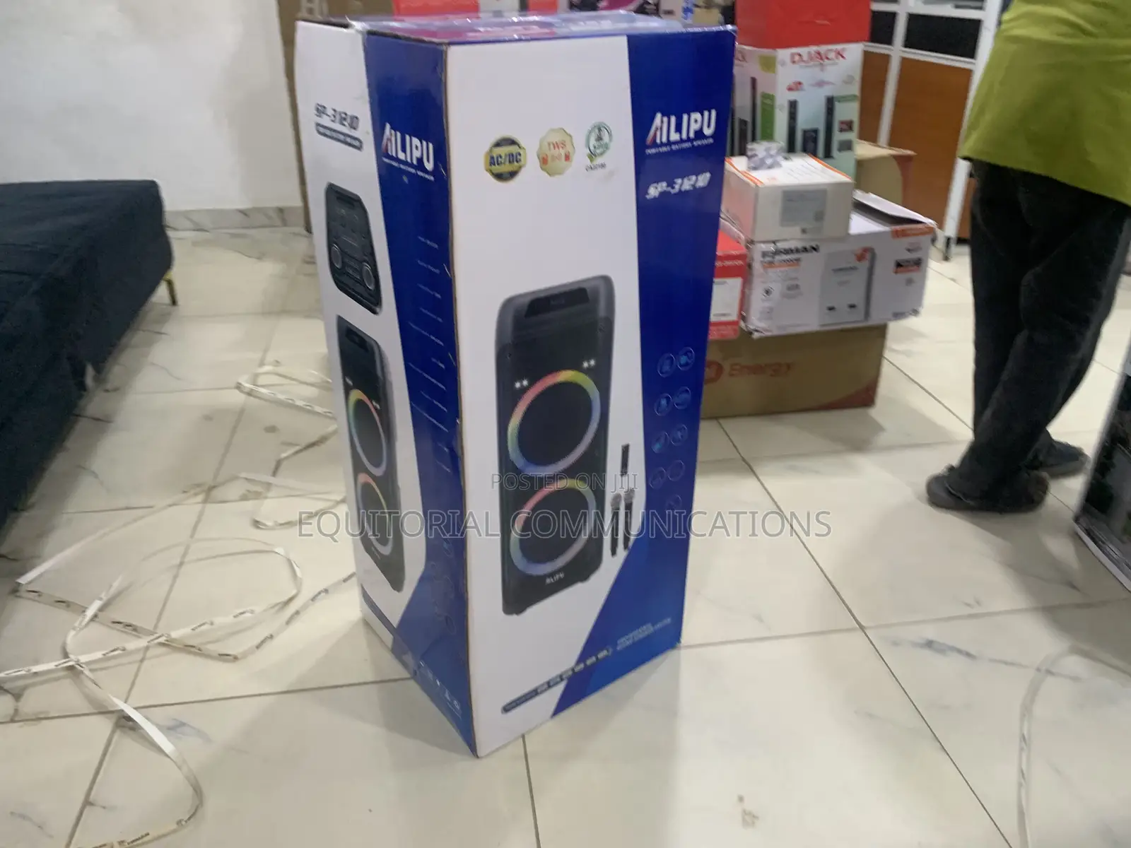 AILIPU SP-31210 Portable 90000W Bluetooth Speaker for Daily Use