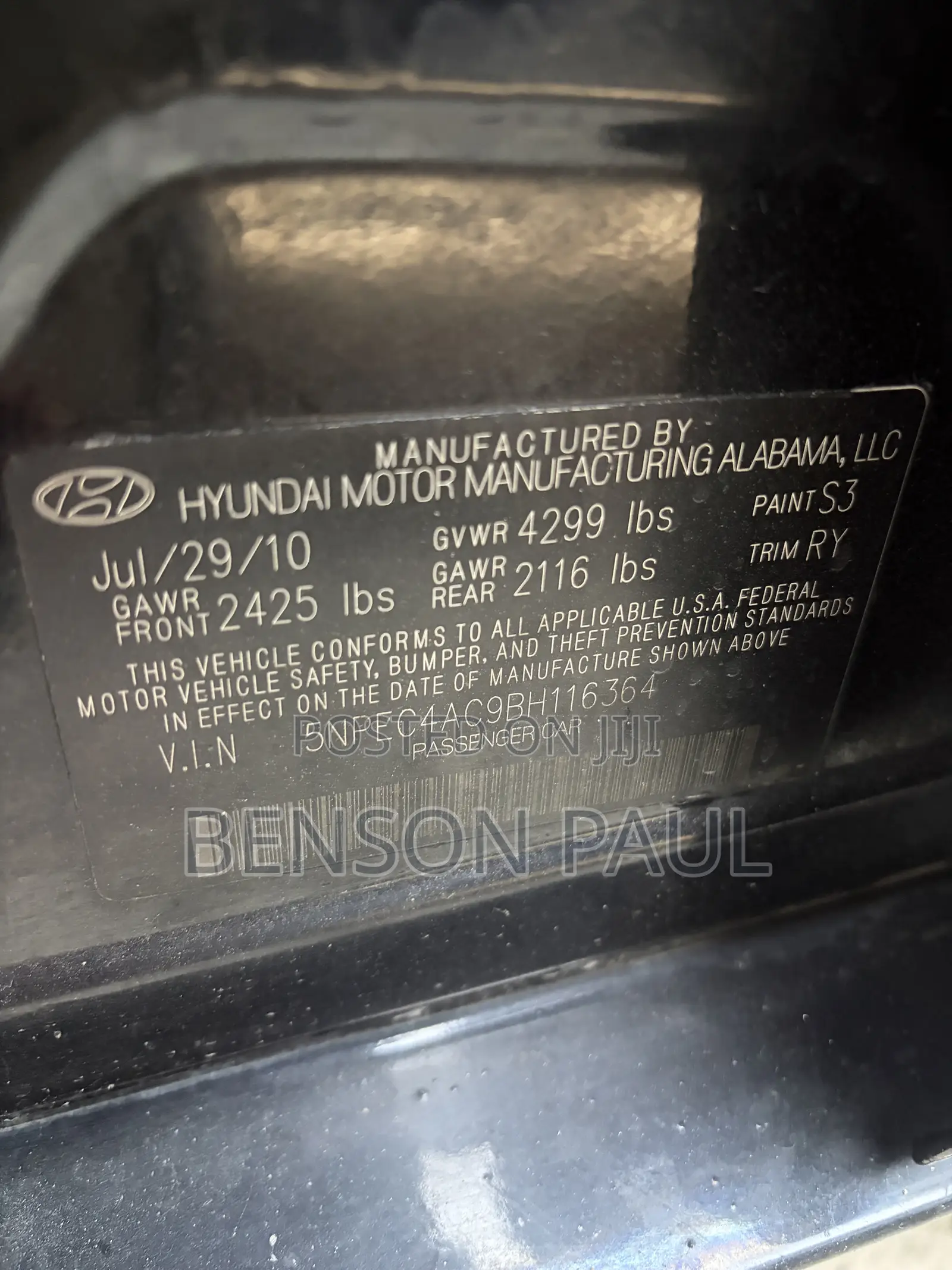 Hyundai Sonata Limited 2.0T 4dr Sedan (2.0L 4cyl Turbo 6A) 2015 Gray